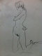 kneeling girl
